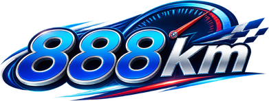 888km